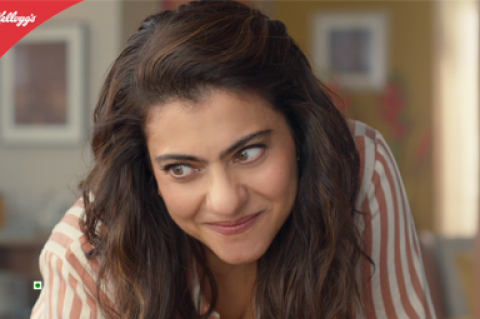 Kellogg’s Multigrain Chocos with Kajol (Indian Celebrity) - India